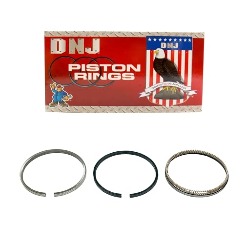 DNJ PR295 Piston Rings Standard for 1988-2000 Honda Civic Civic del Sol CRX 1.5L-1.6L L4 16V SOHC 1493cc