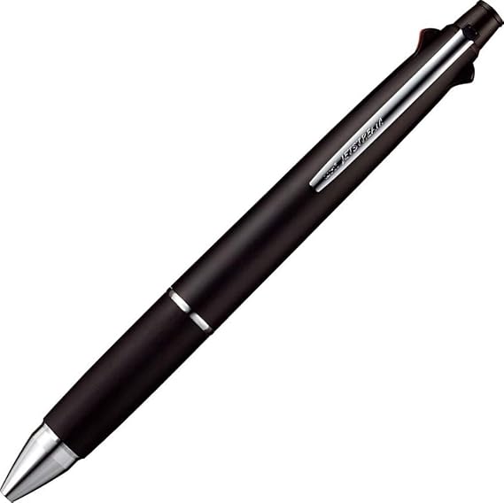 Mitsubishi Pencil MSXE510003824 Jetstream 4-in-1 Multifunctional Pen 0.38 mm, Black, Smooth Writing