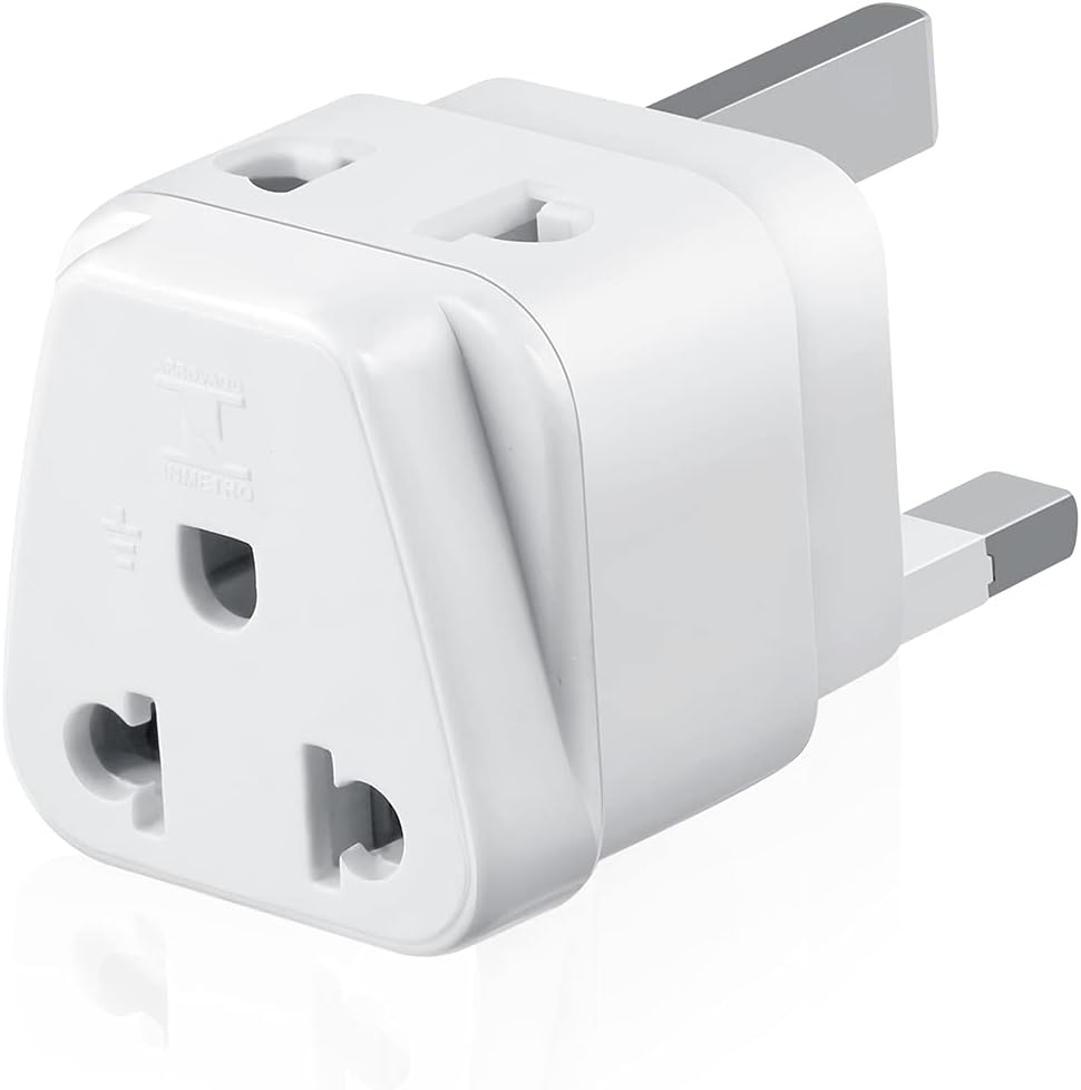 double shaver plug,Aieve 2 Pin to 3 Pin Adapter Shaver Socket Adaptor with 13A Fused,Toothbrush Charger Plug Adapter for 2 Pin Shaver Plug, Toothbrush, 2 Pin EU and 2&amp;3 Pin US Plug