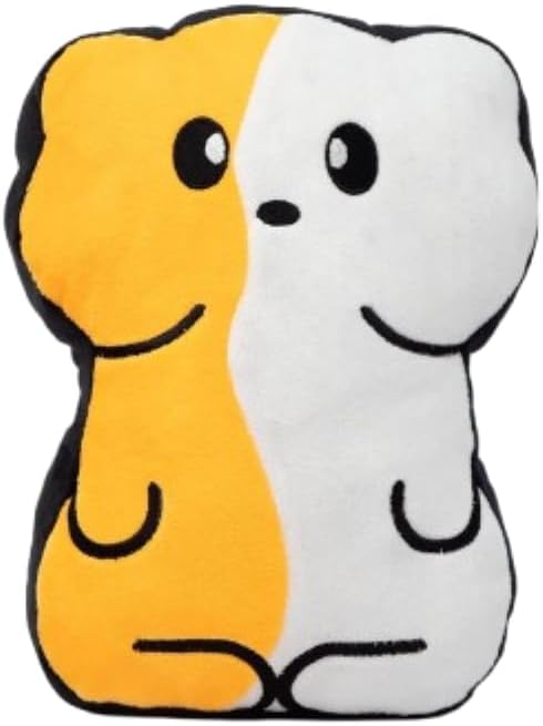 Logo Plush Pillow Squishy Pillows for Hamster Accessories, Pet Lovers & Stuffed Animal Collectors Cute Pillows for Home Decor (8" x 11" x 4")