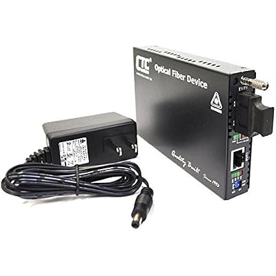 FRM220-E1-T1-ST015 - Single E1 and T1 to Single-Mode Fiber Extender Media Converter, 15Km Range, 1310nm, ST connectors, standalone Unit with AC Adapter, Optional Web Management