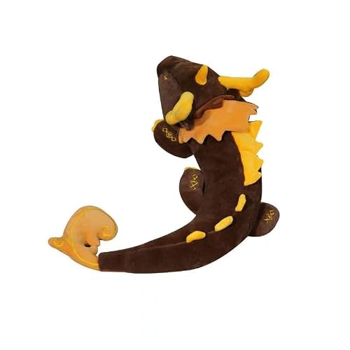 Genshin Impact Zhongli Dragon Plush Morax Dragon Rong King Doll Pillow Game Cosplay Costume Props Cartoon Accessories Color: A