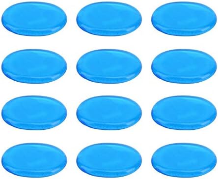 12Pcs Silicone Drum Dampeners Gel Pads,Drum Damper for Drums Tone Control