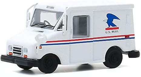 Greenlight 44890-D Hollywood Series 29 Cheers TV Series Cliff Clavin's U.S. Mail Long-Life Postal Delivery Vehicle (LLV) 1:64 Scale