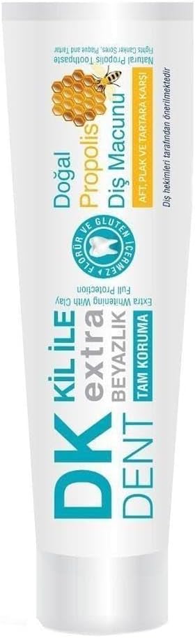 DKDENT Propolis Florürsüz Doğal Diş Macunu 75 ml