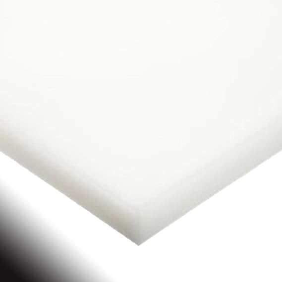 SIBE-R PLASTIC SUPPLY 12" x 27" x 1/2 inch Thick - White Marine Board