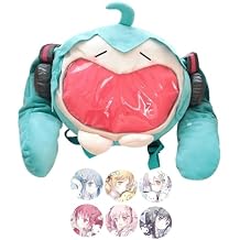 Kawaii Backpack with Kawaii Pin and Accessories, Comic-Con y2k Shoulder Bag Daypack cute Backpack Grunge Itabag Purse (Green)
