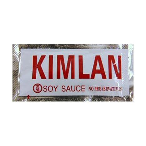 Kimlan Soy Sauce Packet, 0.25 oz (500 Pack)