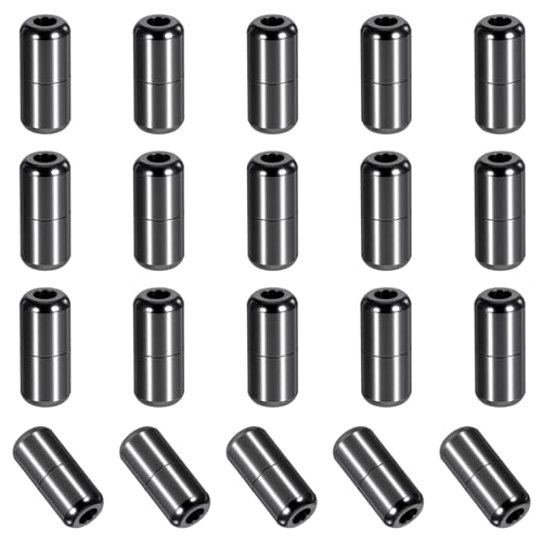 20 Pcs Shoelaces Locks Buckle, Shoelace Buckles Lock for No Tie,Metal Quick Easy Shoelace No Tie Buckle for Sneaker Shoelaces Repair Hiking Boots Shoes