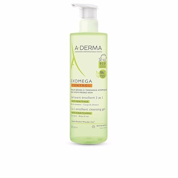 Aderma Exomega Gel Emoliente 2 En 1 500M