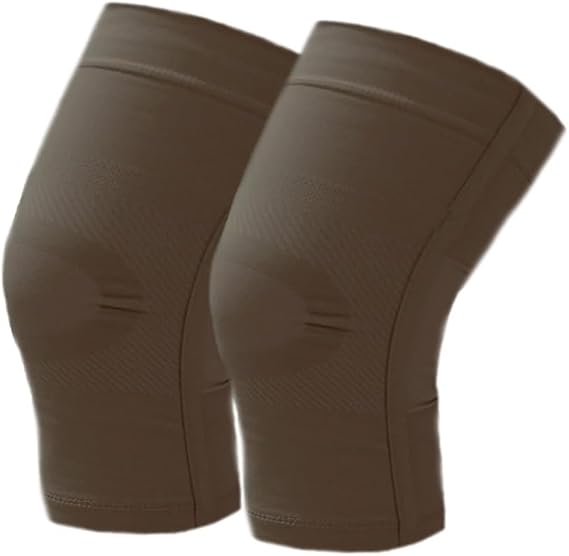 Spring Supported Sports Warm Knee Joint Thin Knee Pads(Large)