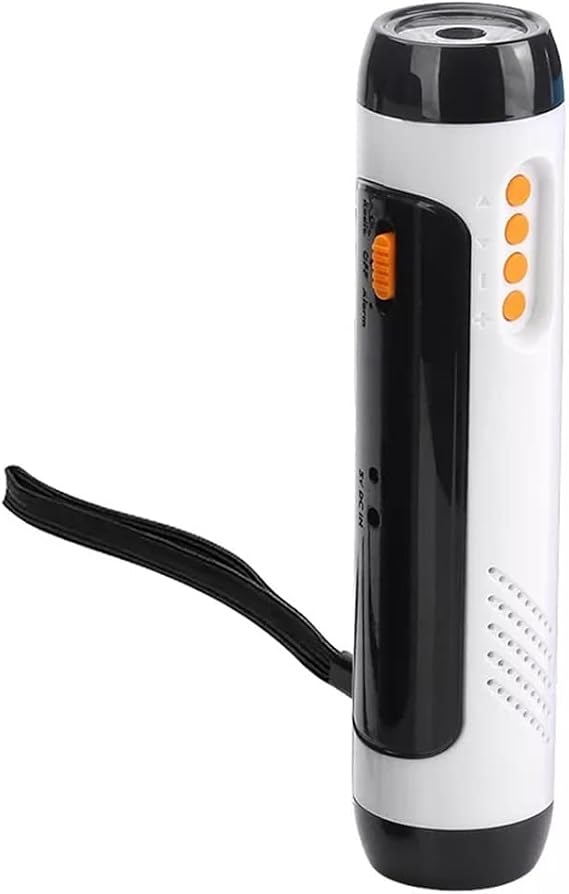 Portable Led Flashlight Hand Crank Generator Flashlight Tent Light for Outdoor Camping Emergency Power Supply (Color : E, Size : 17.8 * 4.5cm) (D 17.8 * 4.5cm)
