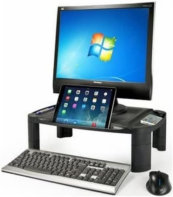 Aidata Smart Height Adjustable Monitor Stand Printer Stand