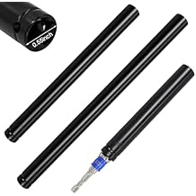 3 Pcs 9/16"(14mm) Power Nut Driver 6'' 8'' & 12'' Length, Nut Runner Hollow Socket with 3 Pcs 1/4" Hex Shank and 360 Rotatable 1/4" Hex Shank, Fit Long Bolts and Ductwork