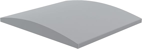 Sofa Cushion Support, Couch Cushion Support for Sagging Couch Seat, Couch Replacement Insert, 20"x20"x2", High Density Foam Furniture Seat Sagging Repair, Trapezoid 40D, Grey Set of 1