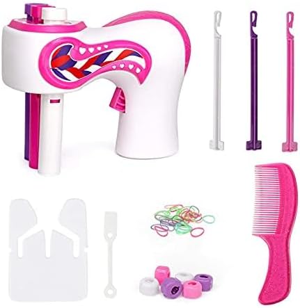 Automatic Hair Braider, DIY Hairstyle Twist Braiding Electric Tool 3 Strands Weave Roller Machine for Women Girls