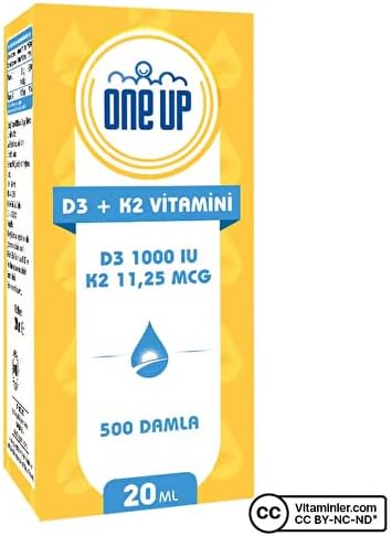 One Up D3 + Vitamin K2 20 mL Drop