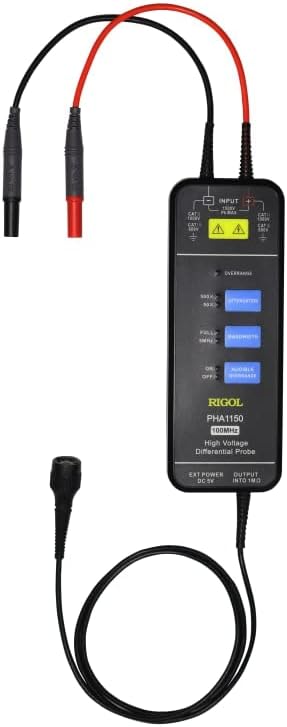 Rigol PHA1150-100 MHz / 1500 V Differential Voltage Probe