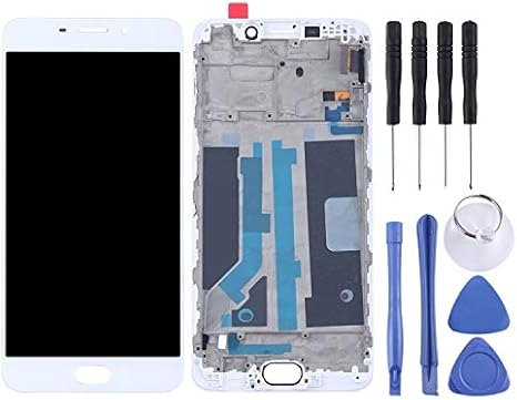 Screen Replacement for Oppo R9 LCD Screen (TFT)+ Touch Panel with Frame(White) Repair