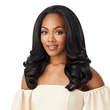 Outre Quick Weave Self Styled in 60 Seconds Neesha Soft & Natural New Half Wig Cap Laysflat Requires Less Leave Out NEESHA H301 (DR2/HNBRN)