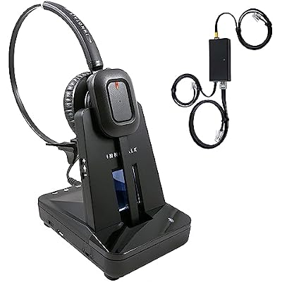 Wireless Headset - Includes Remote Answering Cable for Fanvil X1S, X1SP, X1SG, X2C, X2CP, X2P, X3S, X3SP, X3SG, X3U Phone