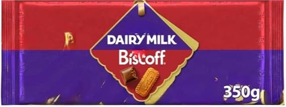 Diary Milk Biscoff 350G (Pack Of 1) "Taste the sweetness in every bite" Christmas, New Year For All Occasions