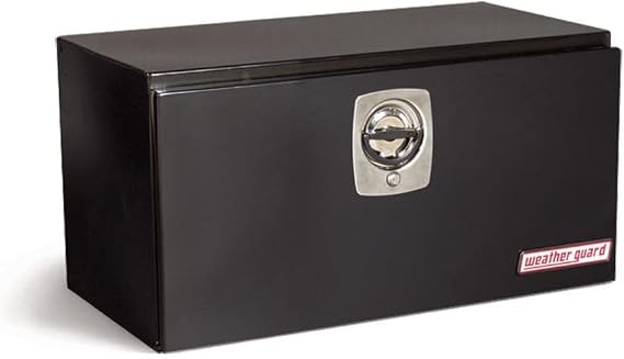 WEATHER GUARD (530502 Underbed Tool Box, Steel, Gloss Black
