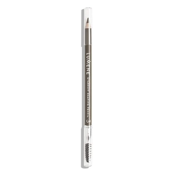 Lumene Eyebrow Shaping Pencil with Brush 1.08 g / 0.04 OZ. (3 Ash Brown)