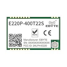 433MHz LLCC62 Lora Wirelesse Module E220P-400T22S 470MHz Long Distance 7KM 22 dBm Air Speed 2.4k~62.5k IPEX/Stamp Hole for Smart Building