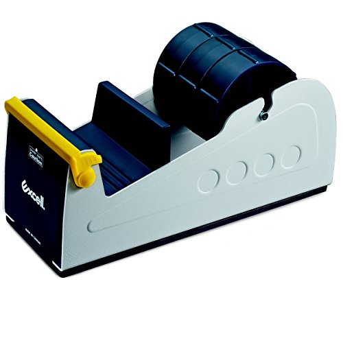 Excell ET-337 Multi-Roll Tape Dispenser; Sturdy Metal Base; for Tape Up to 3 Wide, 3 Core; Holds 1 Roll up to 3 Wide; 2 or 3 Rolls, Each up to 1 Wide