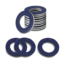 20 PCS Oil Drain Plug Gaskets, for HondaAcura-OEM 94109-14000 Fits Most Popular Models 1973-2022, Round-shaped Car Sealing Washer, Automobile Drain Plug Accessories
