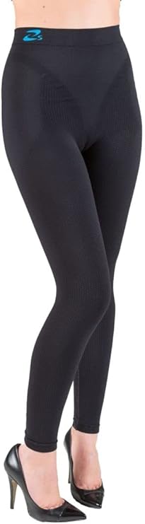 Anti Cellulite Slimming Leggings (Fuseaux) + Silver