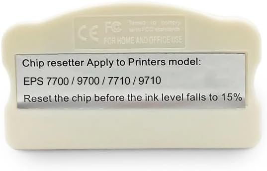 Generic Maintenance Tank Chip Resetter tool compatible for Stylus Pro 7700 9700 7710 9710 Printer, white