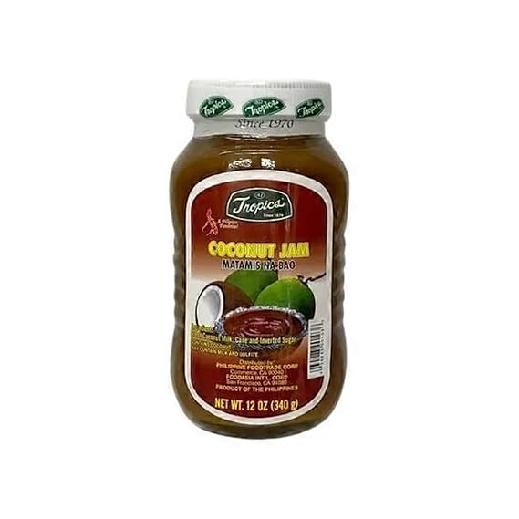Tropics Coconut Jam, Matamis Na-Bao,12 oz