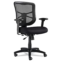 Alera Elusion Series Mesh Mid-Back Swivel/Tilt Chair ALEEL42BME10B Each