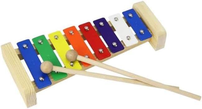 Midex Orf-KSL-8 Knitting Tools Xylophone 8 Note Ton Wood True Tones