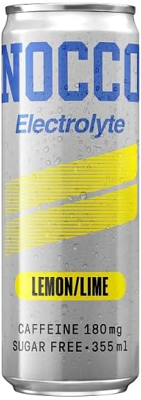 Nocco Lemon Lime Electrolyte 355ml | Case of 12