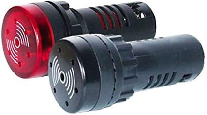 Signaworks BZ-22 Panel Mount Audible Alarm (Red - 24V)