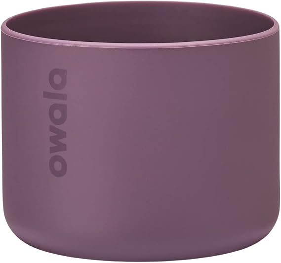 Owala Silicone Water Bottle Boot, Anti-Slip Protective Sleeve for Water Bottle, Protects FreeSip and Flip Stainless Steel Water Bottles, 32 Oz, Mauve