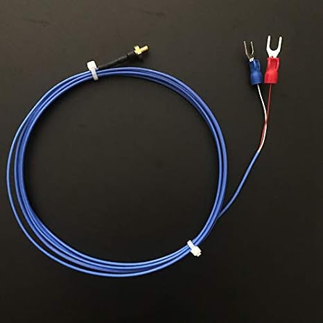 2-Pack Screw-on m3 thermocouple Compatible with V5 V6 Hotend Makerbot CTC Replicator 2 /2X 3D Printer