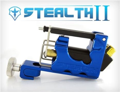 NEW STEALTH 2.0 Set Liner & Shader Tattoo Machine (Blue)