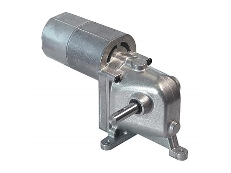 Dayton 1LRA7 AC/DC Gear Motor, 4.5 RPM, 115V, Open Vented