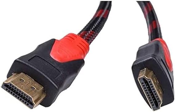Alfais 4403 HDMI Kablosu 1.4b 3D HDMI Kablosu, Siyah, 30 cm