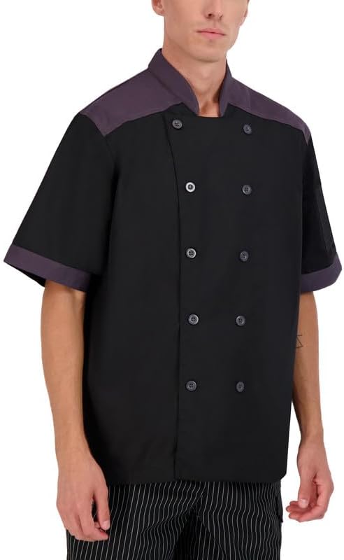 Happy Chef Men's Vertex Chef Coat