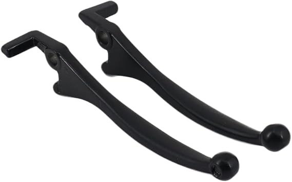 Left Right Brake Levers Disc Brake Handles Hydraulic Brake Set Compatible with Citycoco Style Electric Modification Parts(1 Set Black)