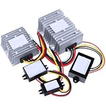DC DC 20-75V to 5V 60V to 5V Converter 1-30A Step Down Transformer Voltage Regulator Buck to 5V Inverter C/E RoHS(1A ABS Plastic M)