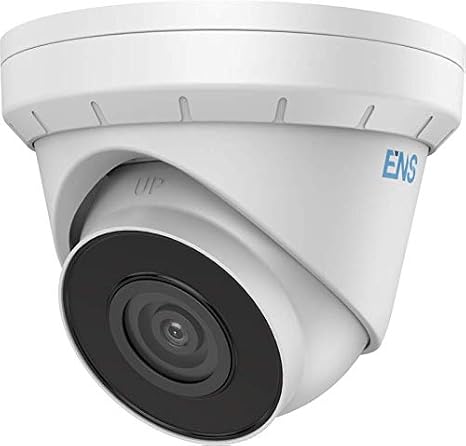 ENS SIP34T3/28-C 4MP IR True WDR Network Outdoor Turret Camera with 2.8mm Lens, RJ45 Connection.