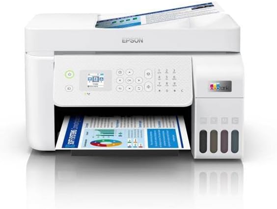 Epson EcoTank L5296 Wi-Fi + Scanner + Copier + Fax Color Multi-Function Tank Inkjet Printer