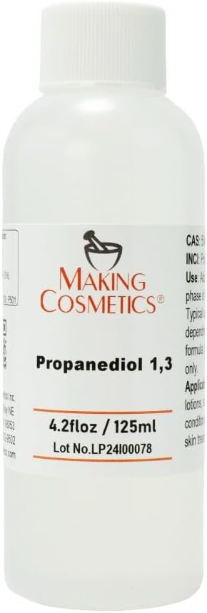 MakingCosmetics - Propanediol 1,3 - Cosmetic Ingredient - 4.2floz / 125ml