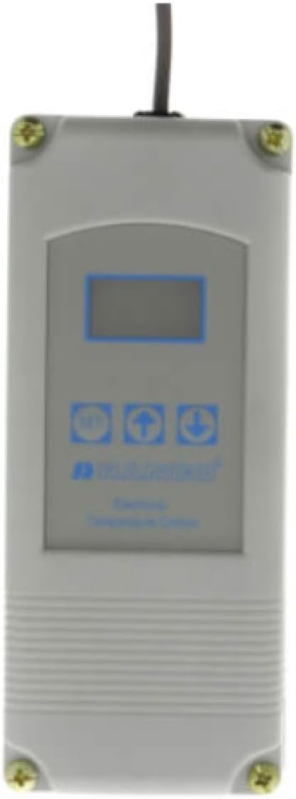 RANCO ETC-111000-000 Electronic Temperature Control, SPDT, Open/Close on Rise, White, HVAC Thermostats